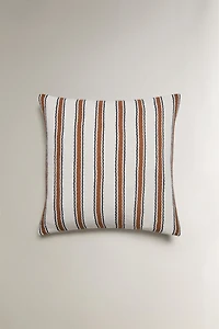 STRIPED THROW PILLOW COVER