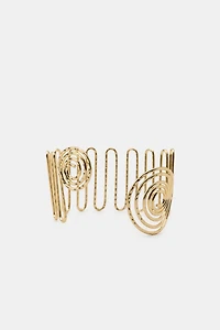 BRACELET BRASSARD SPIRALE