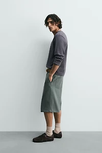RELAXED FIT JORTS