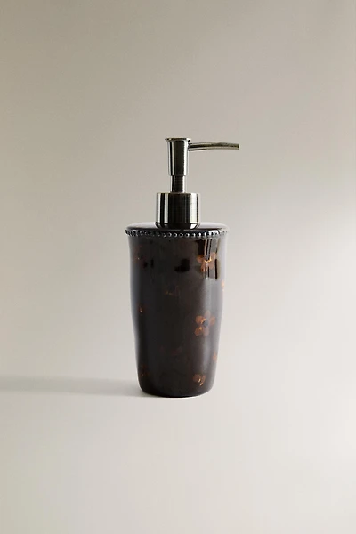 FLORAL SOAP DISPENSER