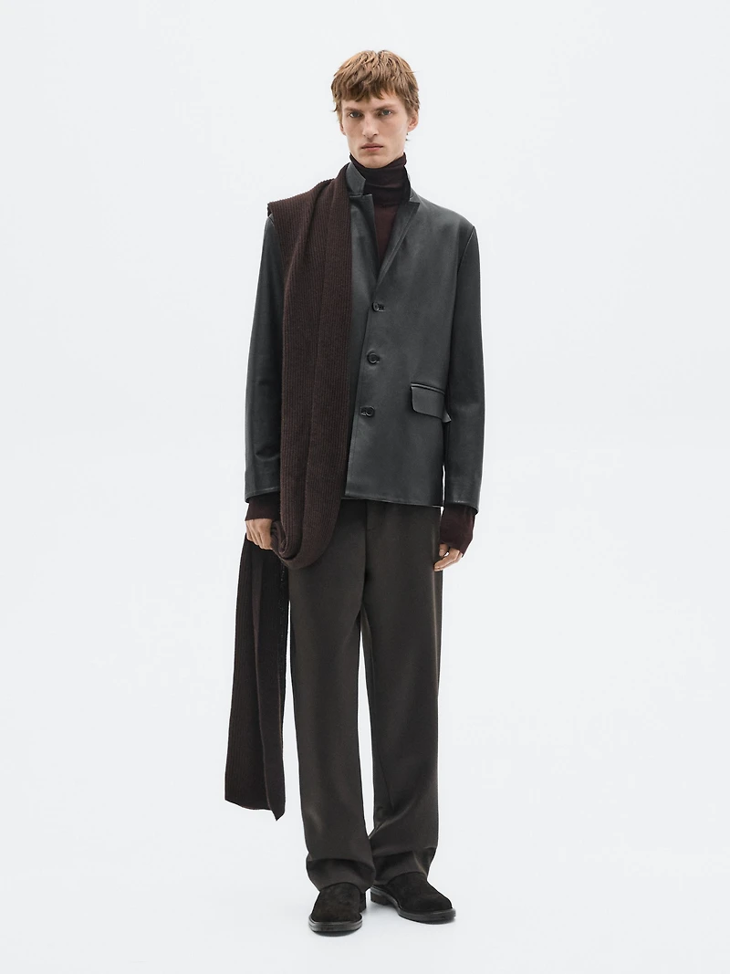 Nappa leather blazer - LIMITED