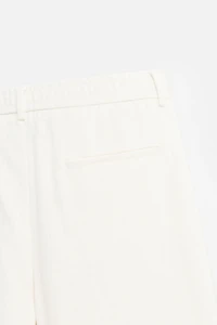 TEXTURED REGULAR FIT PANTS