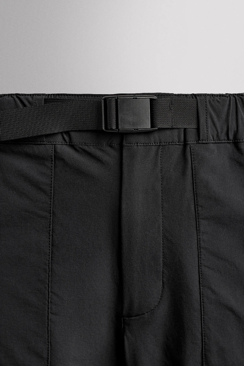 TECHNICAL PANTS WITH BELT