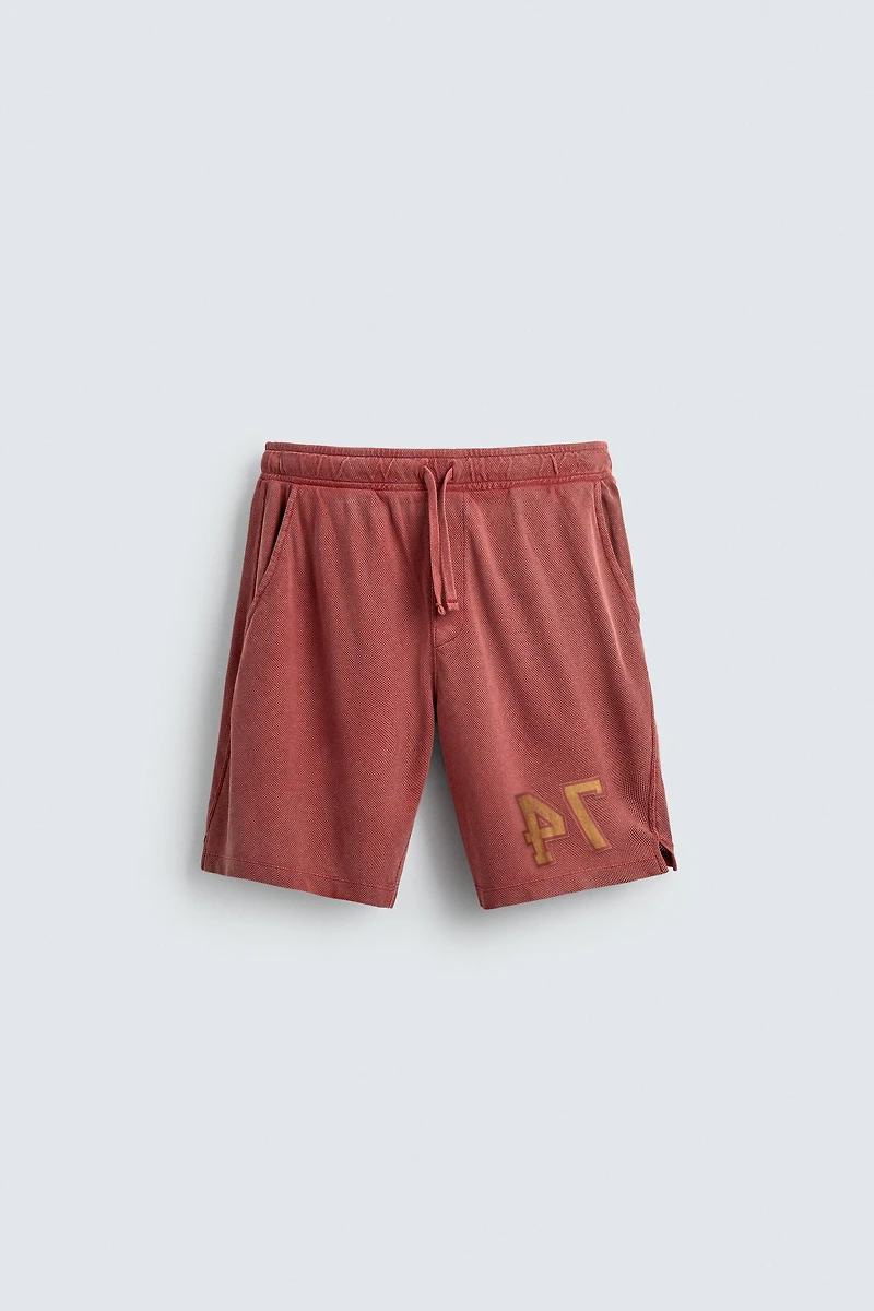 VARSITY OPEN WEAVE SHORTS