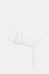 COMBINATION RUFFLE TOP