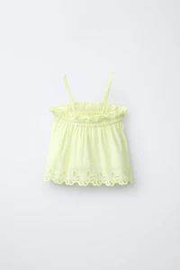 EMBROIDERED TOP