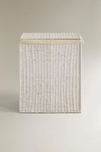 DOUBLE COMPARTMENT LAUNDRY BASKET