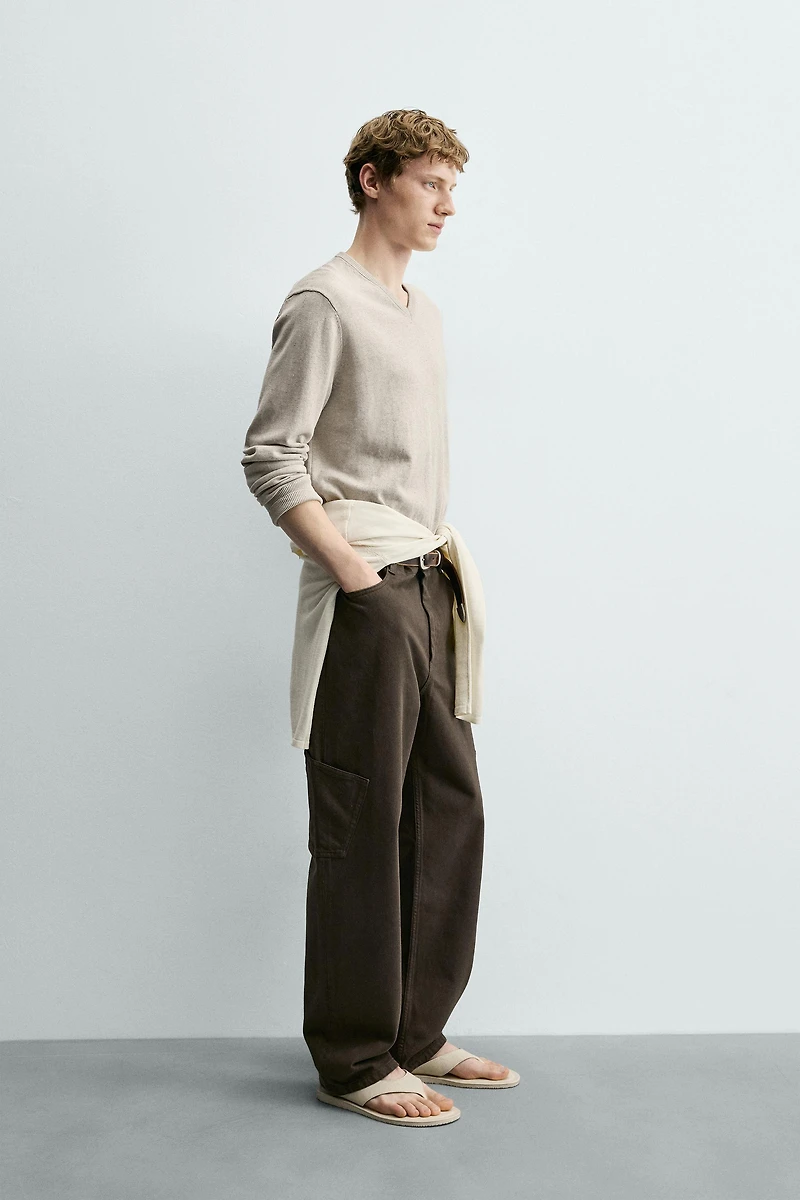 COTTON BLEND BOTONATO JUMPER