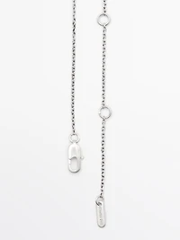 Collier pendentif métallique