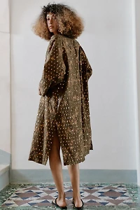 LONG SEQUIN KIMONO JACKET