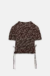 EMBROIDERED TOP