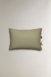 OVERLOCK STRIPED PILLOWCASE