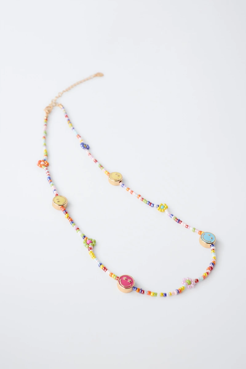 SMILEYWORLD ® BEADED NECKLACE
