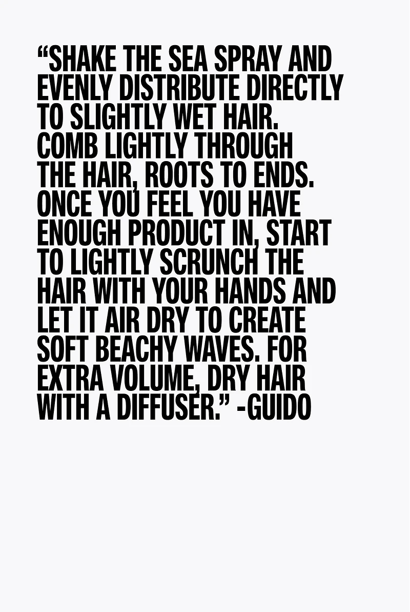 ZARA HAIR SPRAY SEA EFFECT 150ML (5.0 FL. OZ).