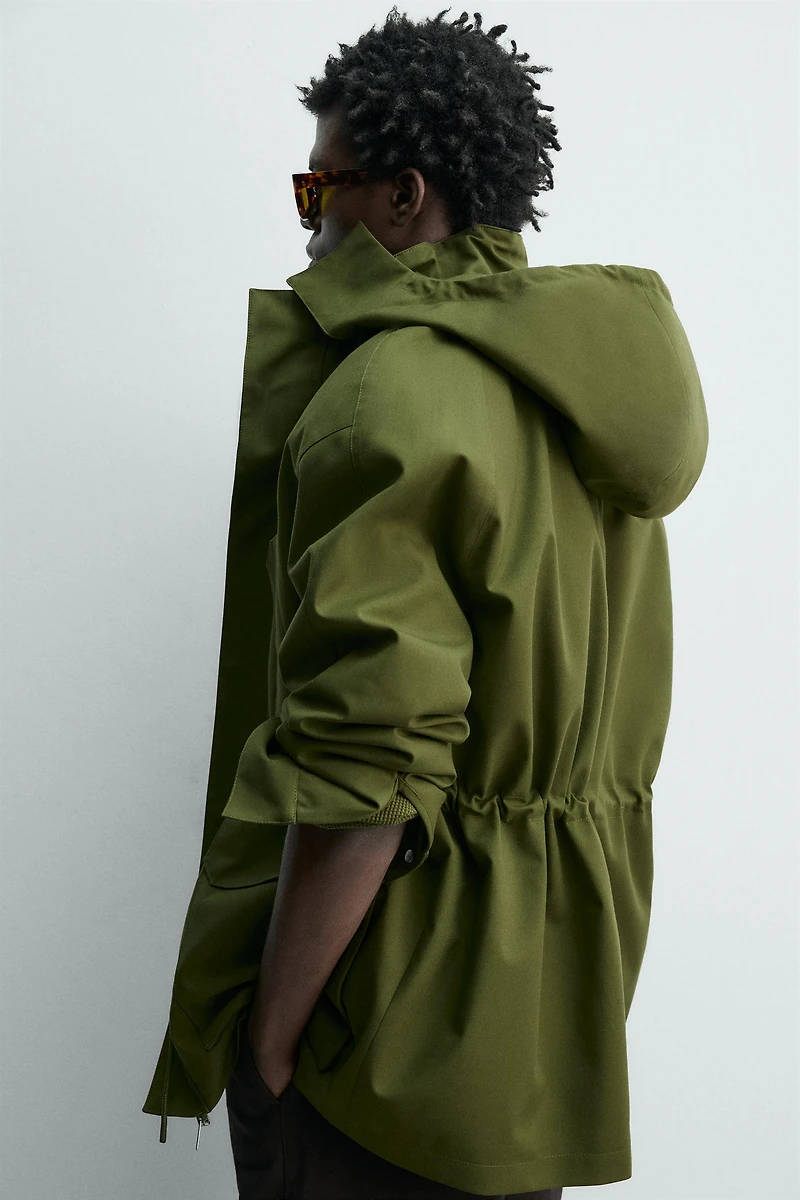 TECHNICAL PARKA WITH REMOVABLE VEST