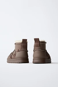 WATER REPELLENT NYLON BOOTS