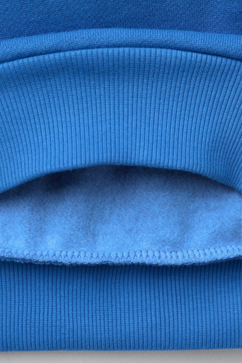 TEXT HOODIE SWEATSHIRT