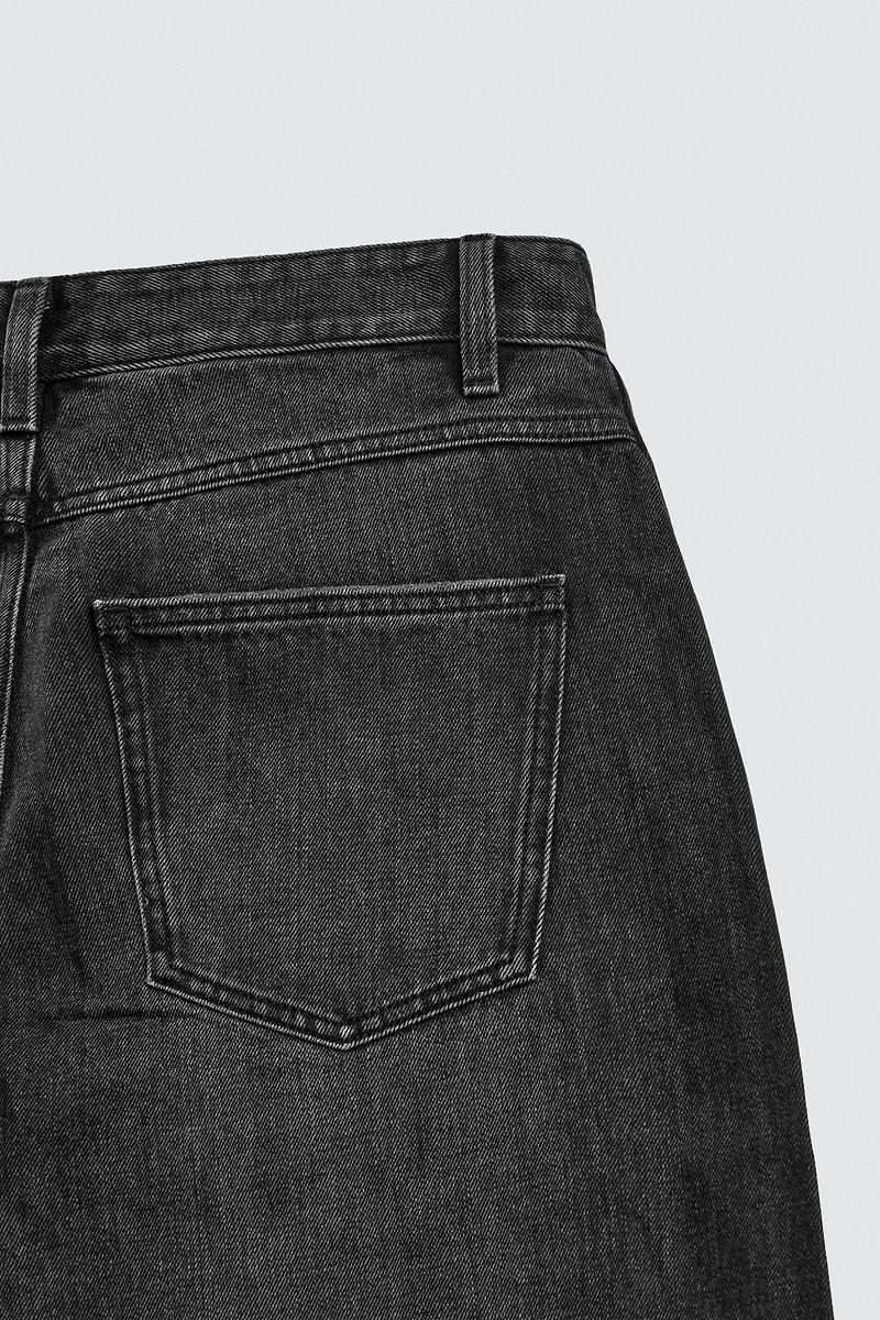 JEANS BALLOON FIT À FERMETURES ÉCLAIR