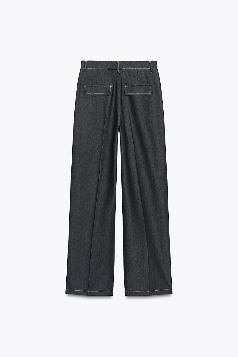 PANTALON DROIT NERVURÉ