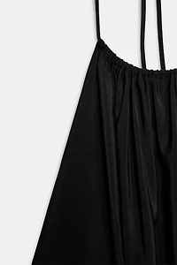FLOWY HALTER DRESS