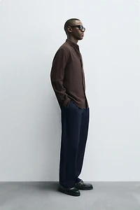 TEXTURED CHECKERED SHIRT