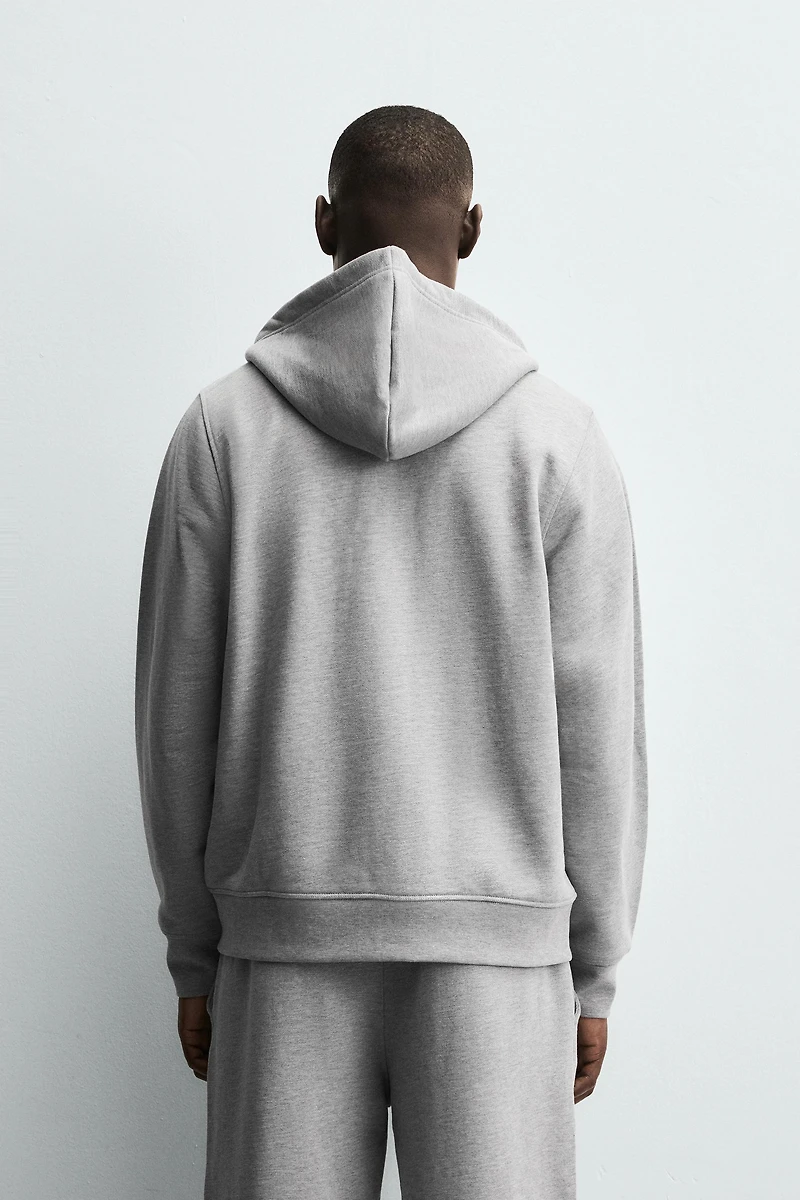 SWEAT ZIPPÉ CAPUCHE HEAVY WEIGHT