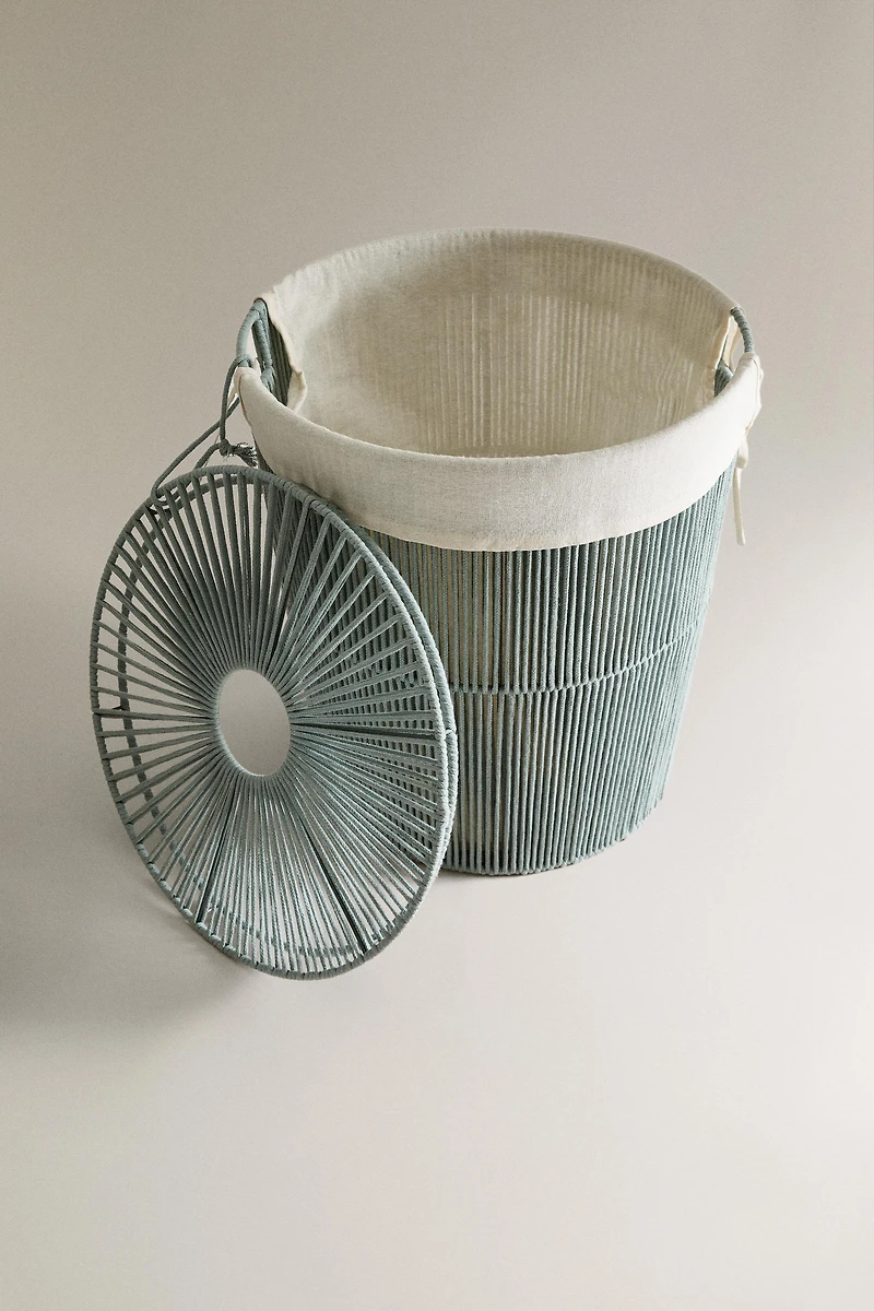 CORBEILLE À LINGE TISSU INTÉRIEUR