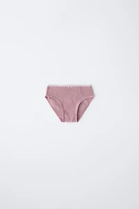 2-6 YEARS/ SIX-PACK OF FLORAL UNDERWEAR