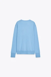 PULL EN MAILLE 100% LAINE EXTRA DOUCE