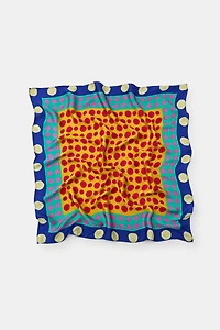 POLKA DOT PRINT SCARF