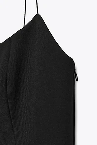 STRETCH PEPLUM TOP