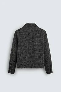 SURCHEMISE STRUCTURÉE ZIPPÉE