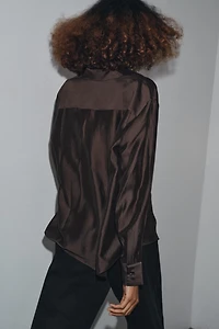 ZW COLLECTION EMBROIDERED POCKET SHIRT