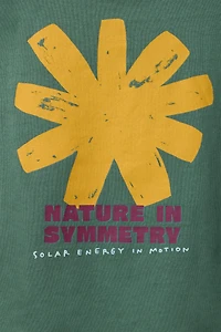 GARMENT DYE PRINTED T-SHIRT