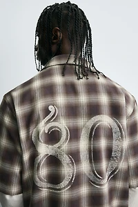 PLAID OVERSHIRT