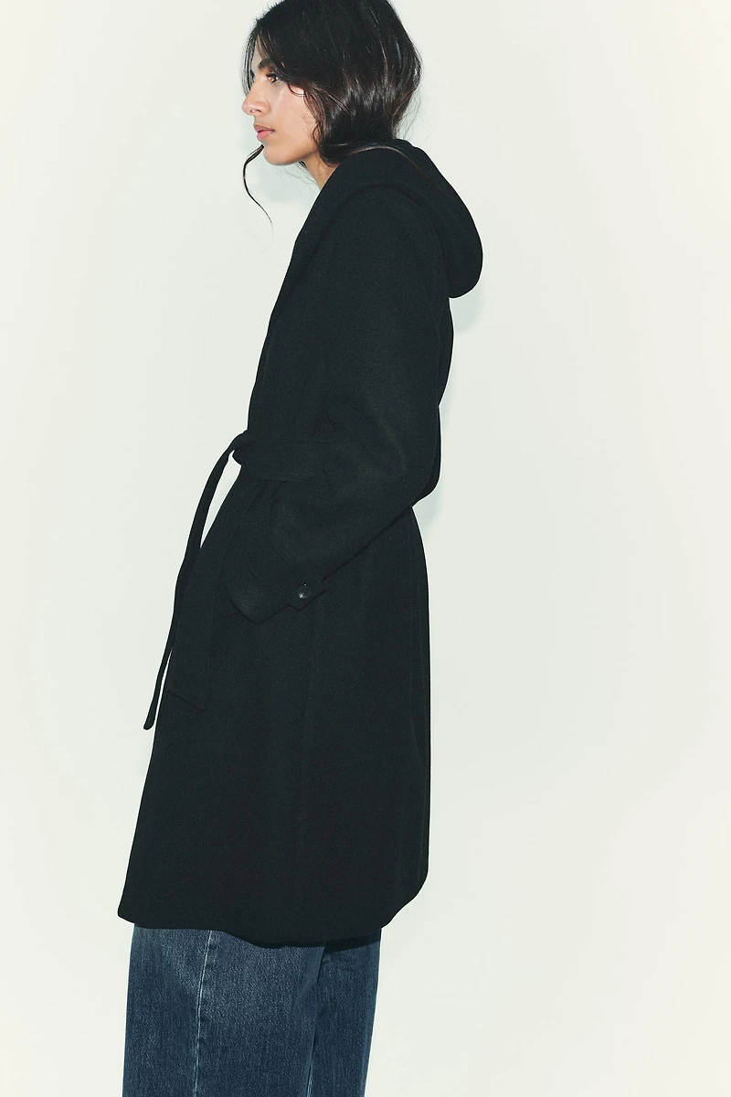 SOFT HOODIE COAT