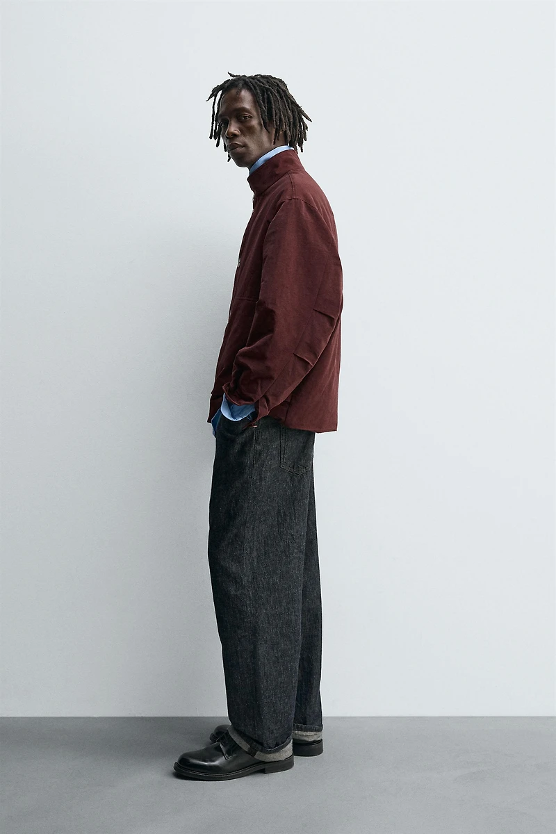 BOXY FIT POCKET JACKET