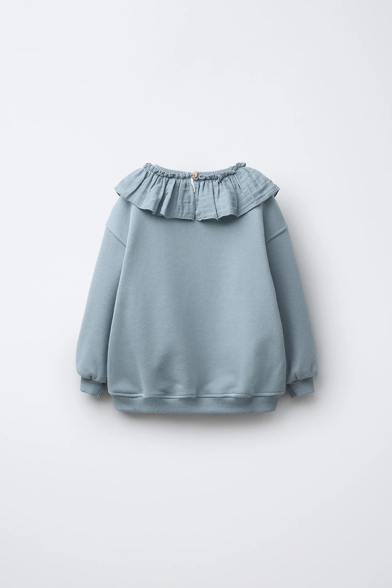 SWEAT COL CLAUDINE RUSTIQUE