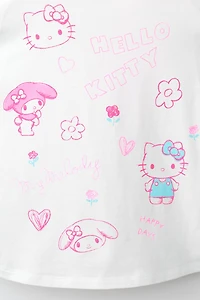 EMBROIDERED HELLO KITTY © SANRIO T-SHIRT