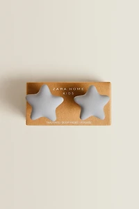 LOT BOUTONS MEUBLE ENFANTS ÉTOILE (LOT DE 2)