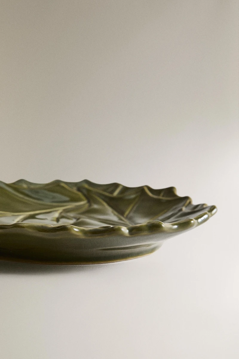 ASSIETTE À PAIN PORCELAINE HOUX NOËL