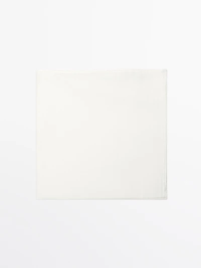 Plain 100% cotton scarf