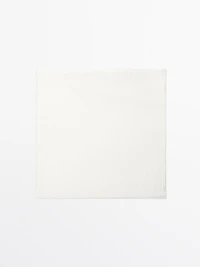 Plain 100% cotton scarf