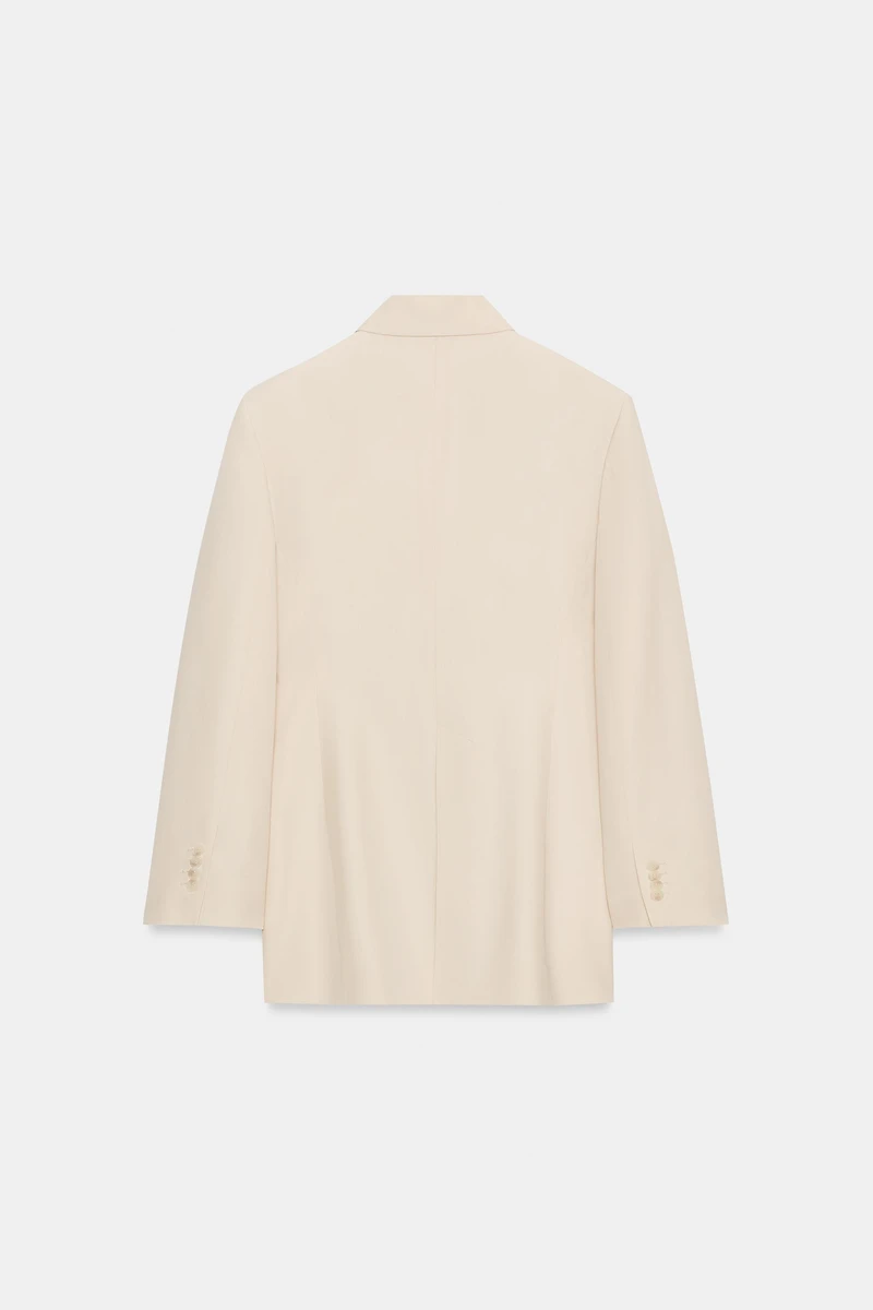 BLAZER DROITE EN LAINE ZW COLLECTION ÉDITION LIMITÉE
