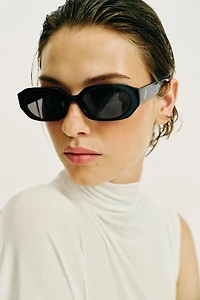 RECTANGULAR ACETATE SUNGLASSES
