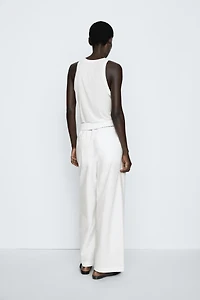 100% cotton elasticated pants - STUDIO