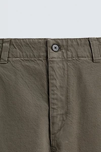 WASHED RELAXED FIT PANTS
