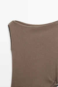 100% cotton knit top