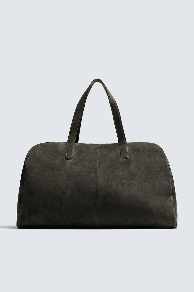 SAC DE VOYAGE EN CUIR XL