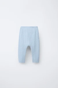 OPENWORK KNIT PANTS